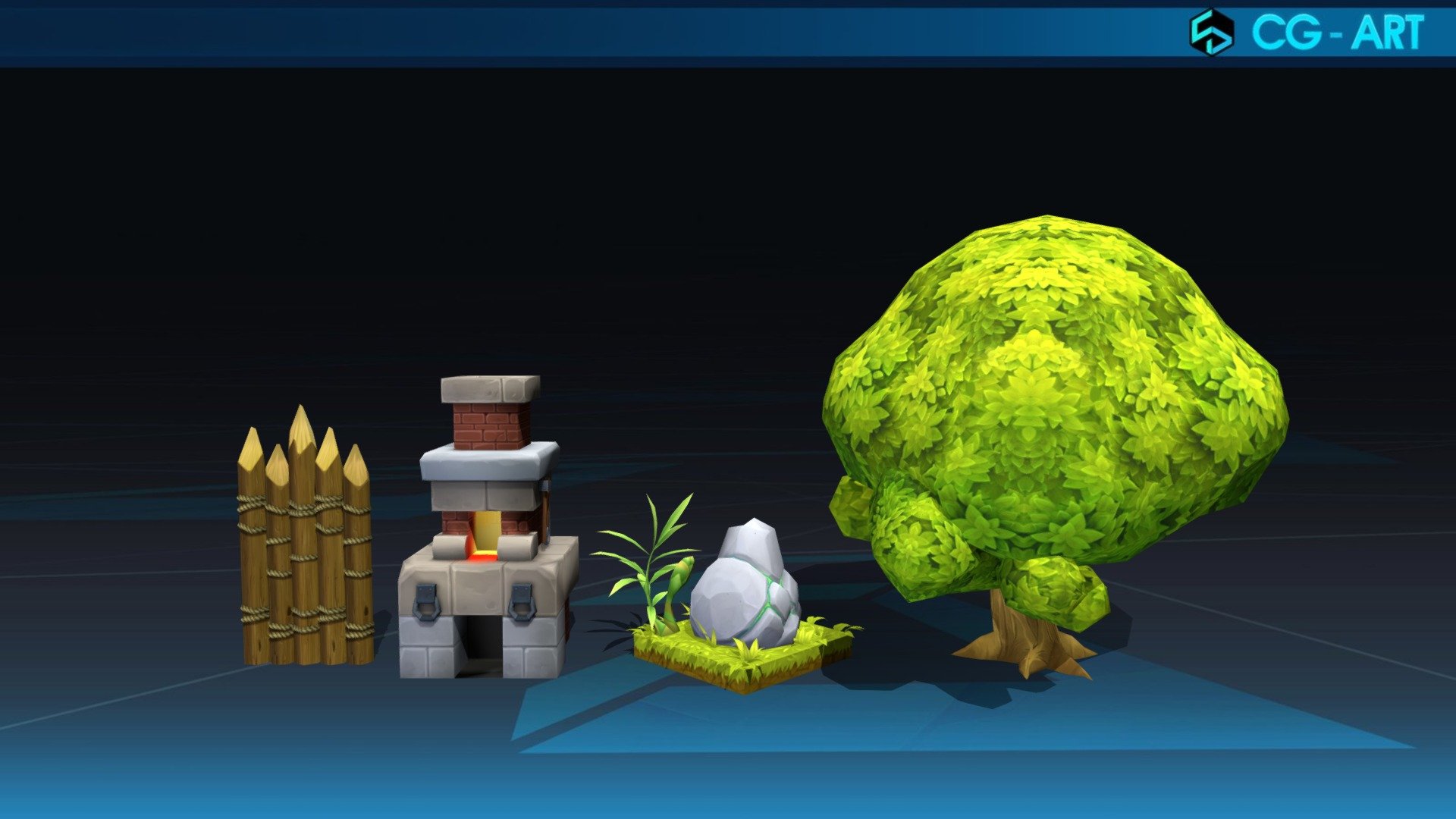 Small Objects - 3D model by cgart.com (@goart) [c721b55] - Sketchfab