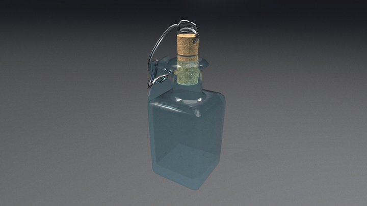 Glass Jar 3D Model