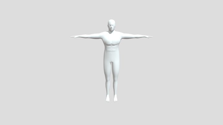 Male Figure V2 (Beta) 3D Model
