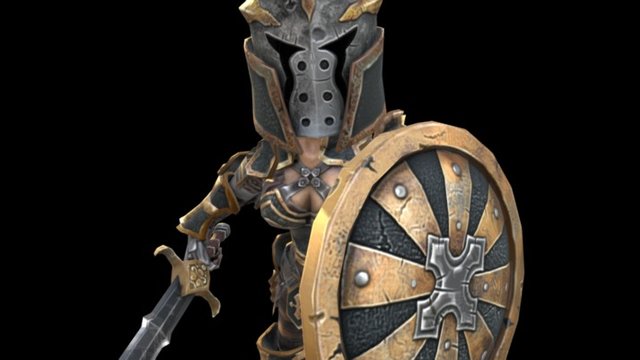 Femail armor 3D Model