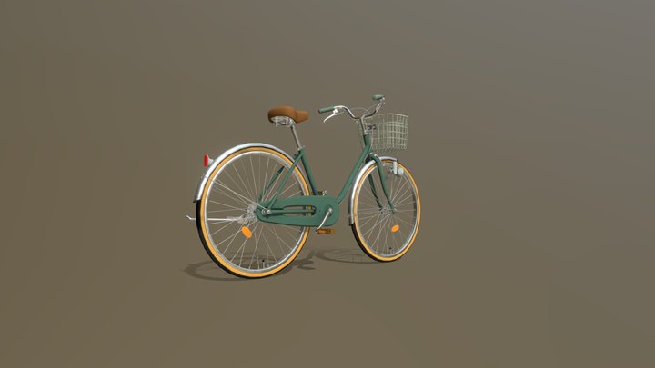 city cycle[ママチャリ] 3D Model