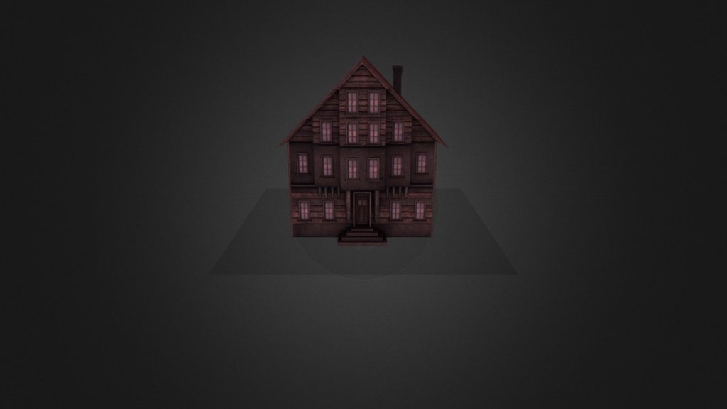 LOW POLY HAUNTED HOUSE
