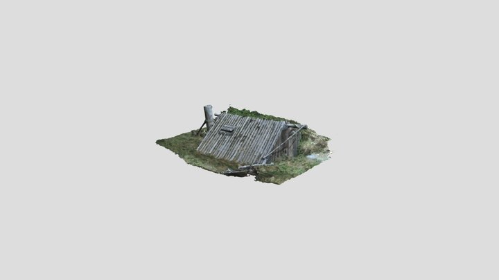 Pithouse Model with texture 3D Model