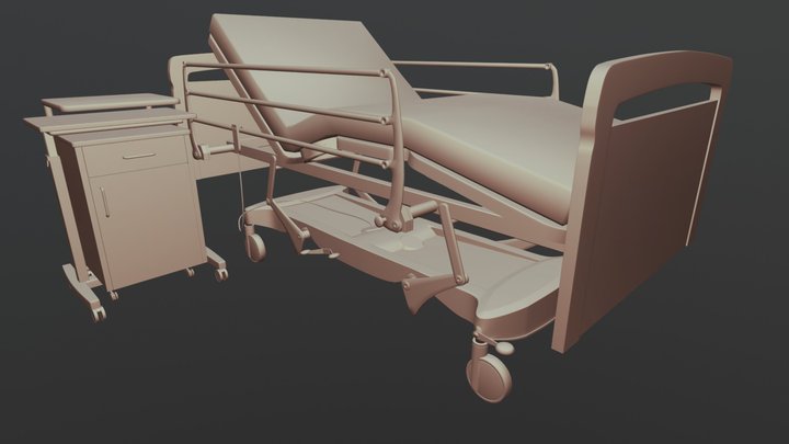 3303Wood_set 3D Model