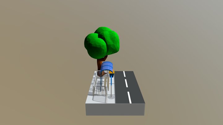 Bus Stop (FINAL) 3D Model