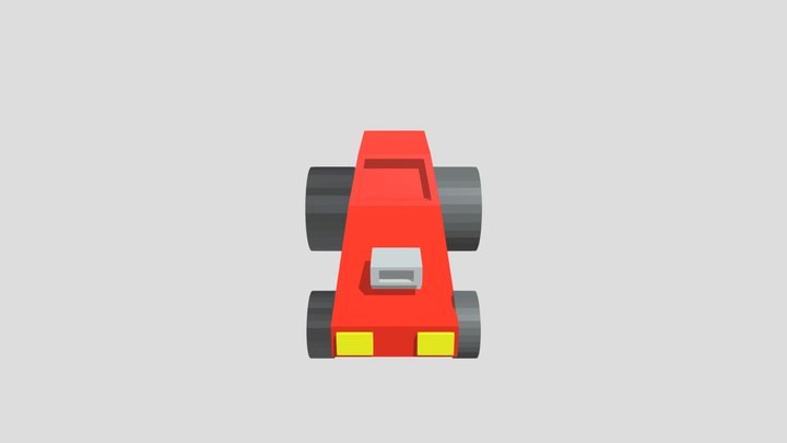 Blender car 3D Model