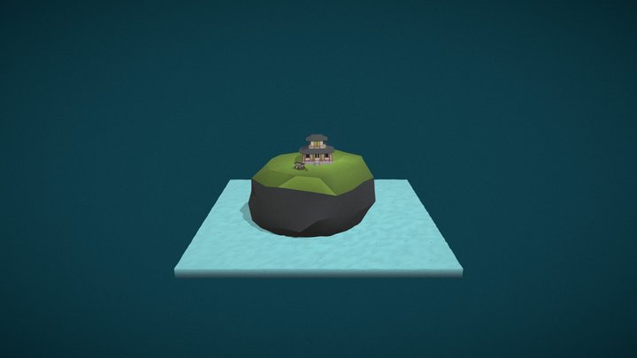 Low_Poly_Island 3D Model