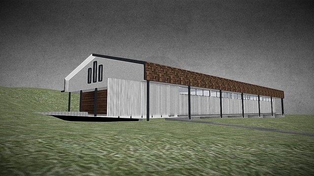 CV/02.52 - Oficinas Monasterio Los Trapenses 3D Model