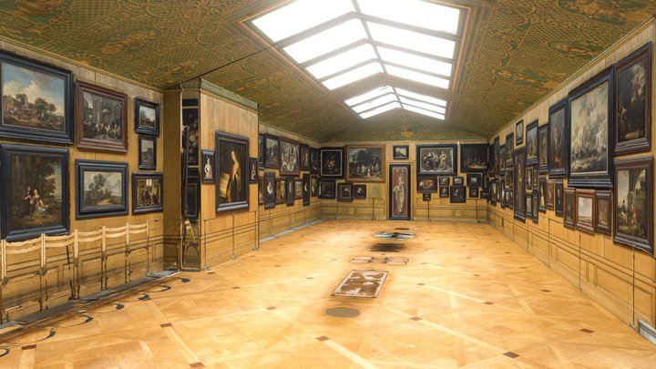 The Picture Gallery [Low Poly] | VR – Modello 3D gratuito STL