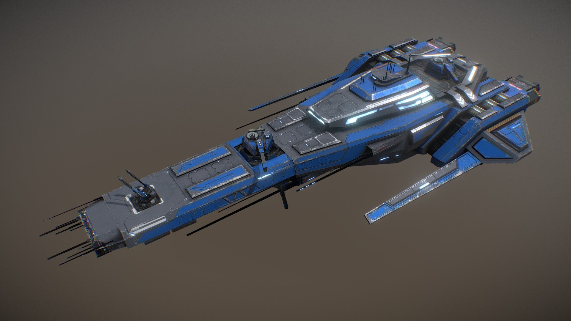 Templar Frigate - 3D model by VattalusAssets [c7269e5] - Sketchfab