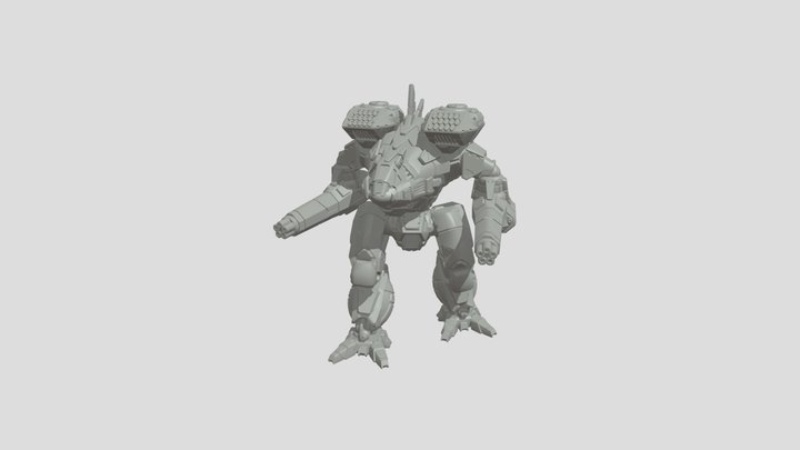 Alpha Wolf 3D Model