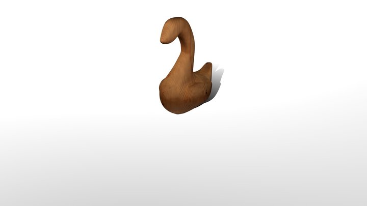 Escultura cisne 3D Model