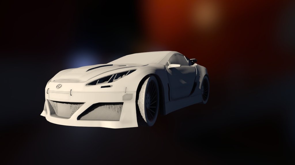 Lexus LFA Custom - 3D model by JrMizra [c72817d] - Sketchfab