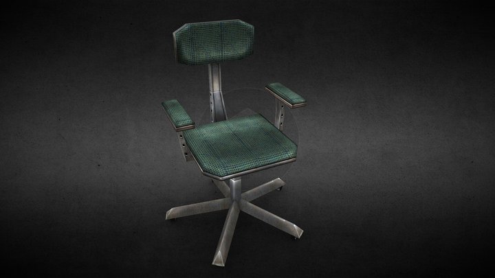 chair_b from FPS creator classic – Modelo 3D gratuito STL