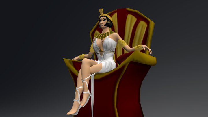 Cleopatra 3D Model