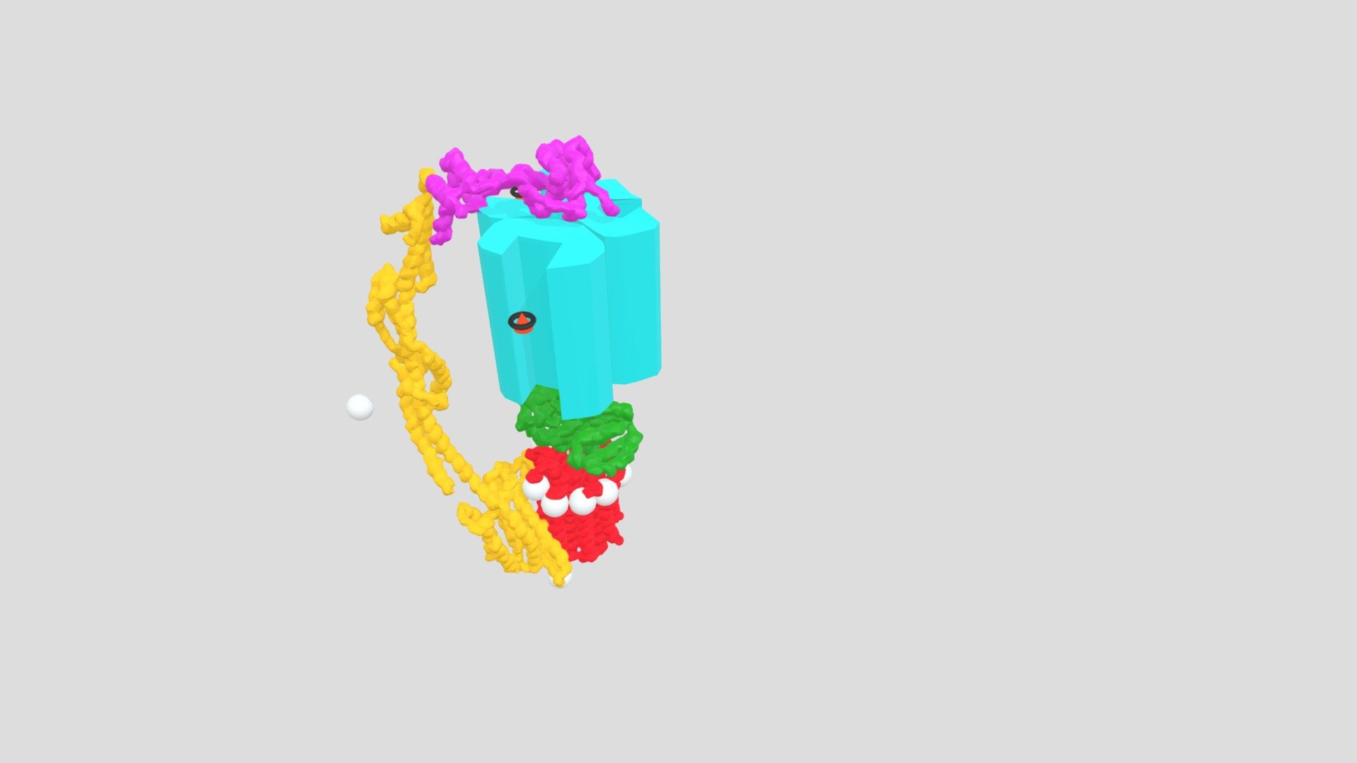 ATP Synthase gradual shape change of  Alpha Beta