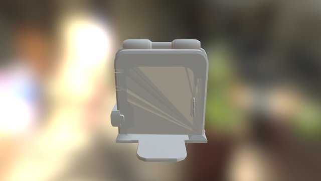 sci-fi Door 3D Model