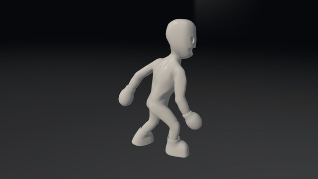 Boxer 3D Model