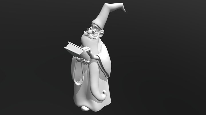 Merlin 3D Model