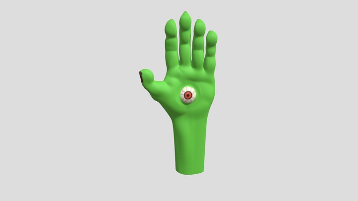 Modified_Monster_Hand 3D Model