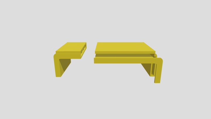 Coffee Table 3D Model