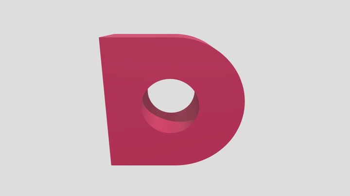 Логотип Dомашний (2014-н.в) 3D Model