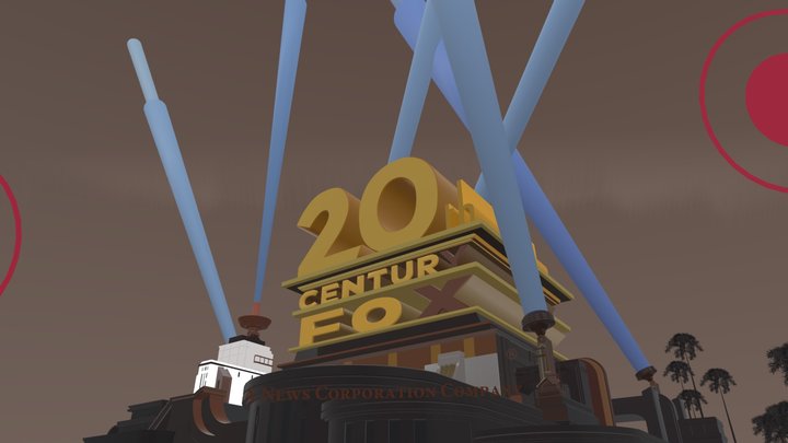 20th_century_fox_logo_december_10_2009 3D Model