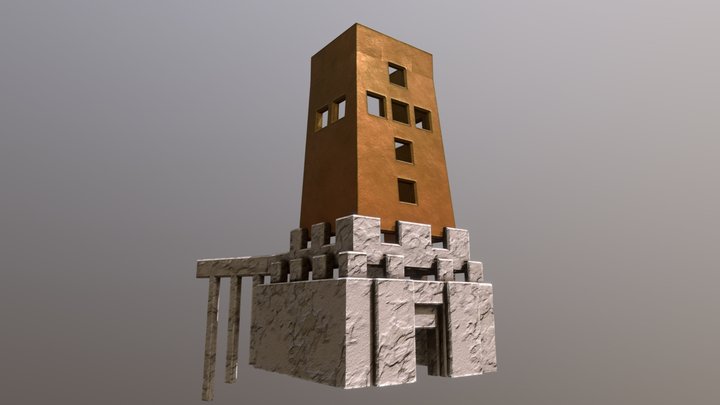 Heaven Temple 3D Model