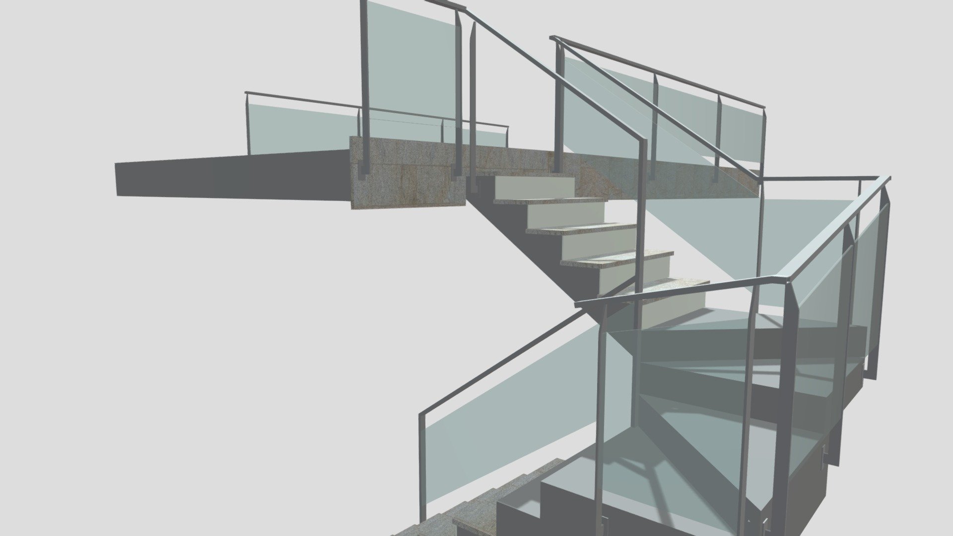 ESCALER Ahorm- Vista3D-{3D}