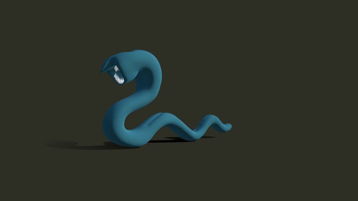 Fantasy monster 3D Model