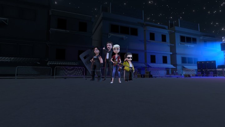 The Gang 3D Model