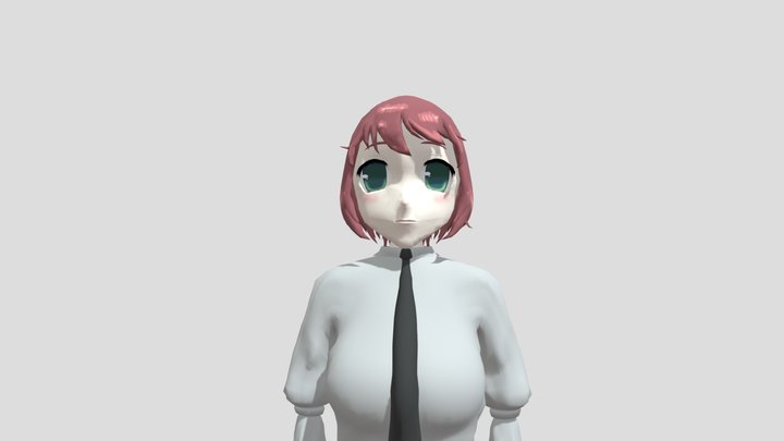 Rin Tezuka (Katawa Shoujo) 3D Model