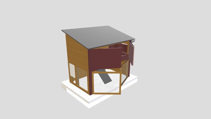 Construction 038 Lames Sapin 3D Model