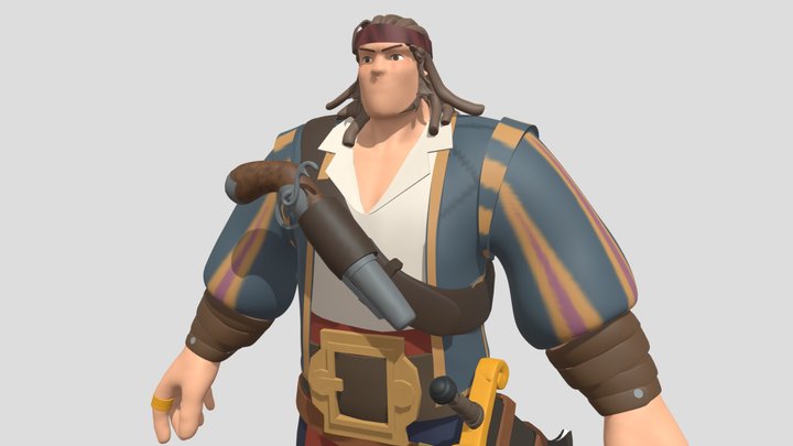 Pirate 3D Model