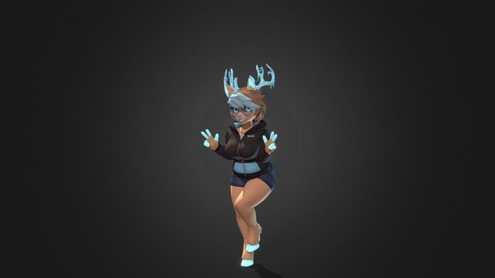 Telafii! VRChat Base Model 3D Model