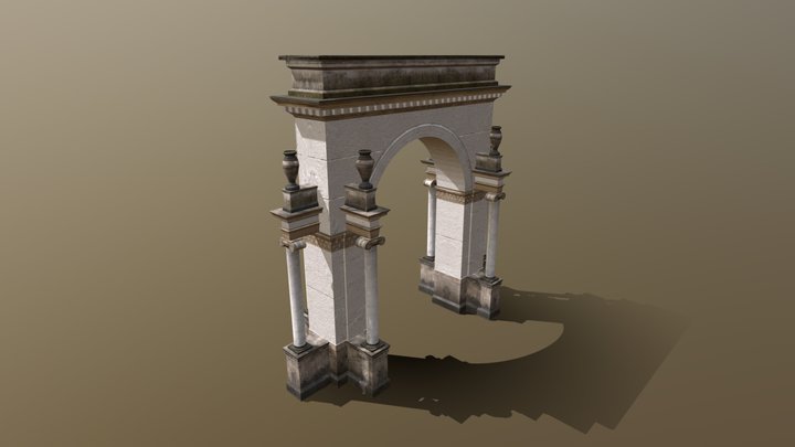 Trim sheet practice - Arch 3D Model