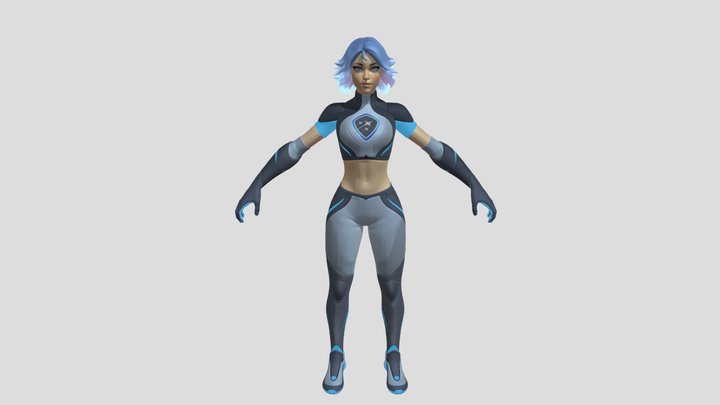 Lightrider - Fortnite Skin – Gratis 3D-model STL