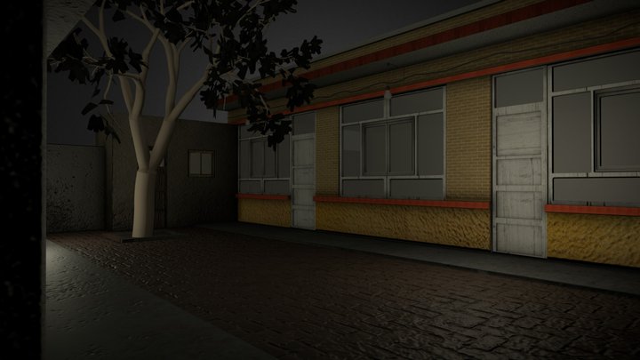 Chinese traditional house 3D Model