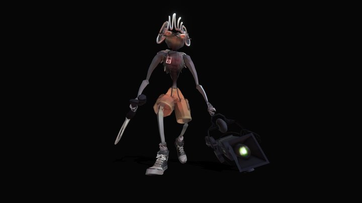 Amurski_frame of death 3D Model
