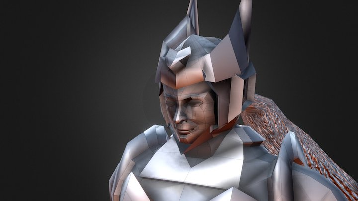 (Low Poly) Mega Man Zero 3D Model