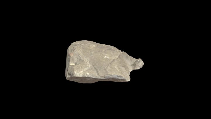 Fragment de coussin, gisant, Cordeliers, Nantes 3D Model