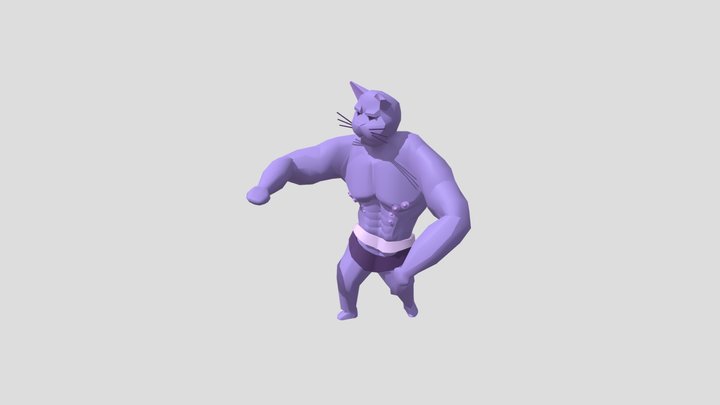 Papa AR Test - Happy Card Friends 3D Model