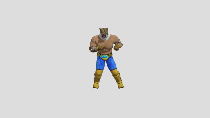 King - Silly Dancing 3D Model