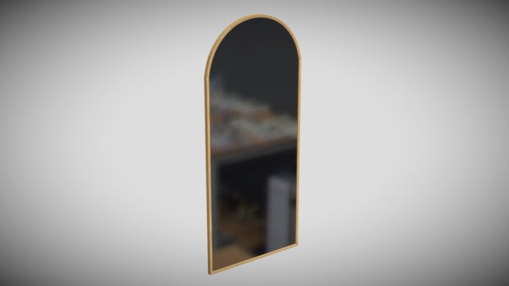 Amalia Floor Mirror 3D Model