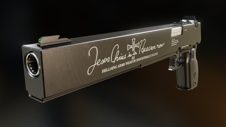 13mm Jackal Hellsing 3D Model