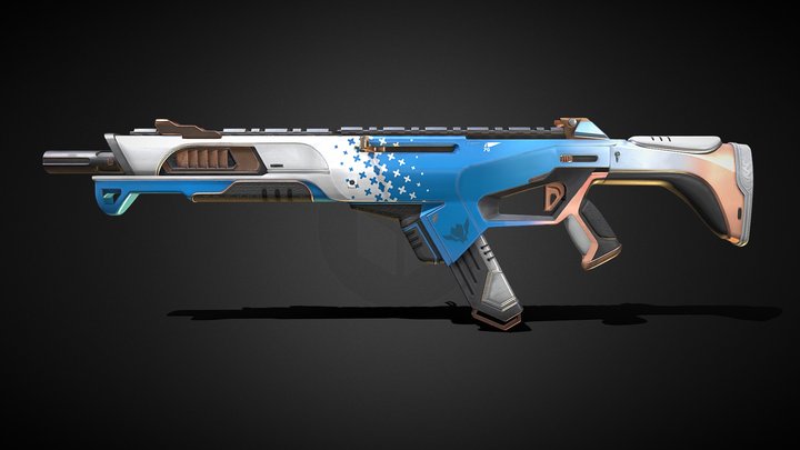 Apex Legends Carbine R301 Cool Breeze – Free 3D Model STL