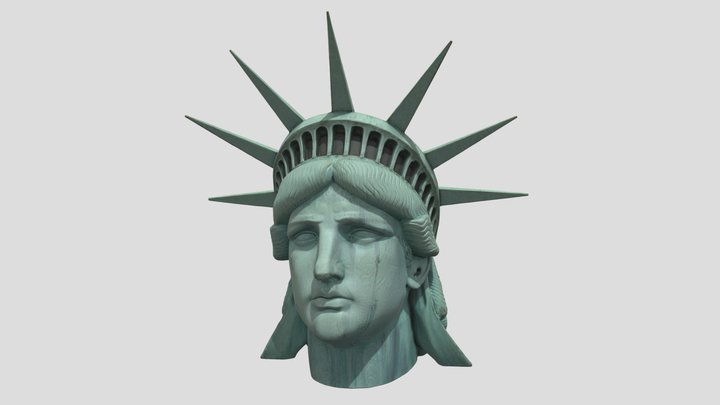Statue Of Liberty Head – Free 3D Model STL
