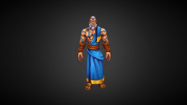 Spellbinders Theos 3D Model