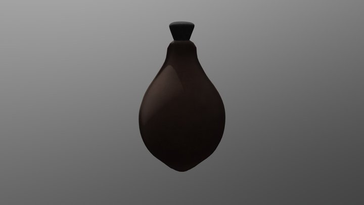 Gourde_a_vin 3D Model