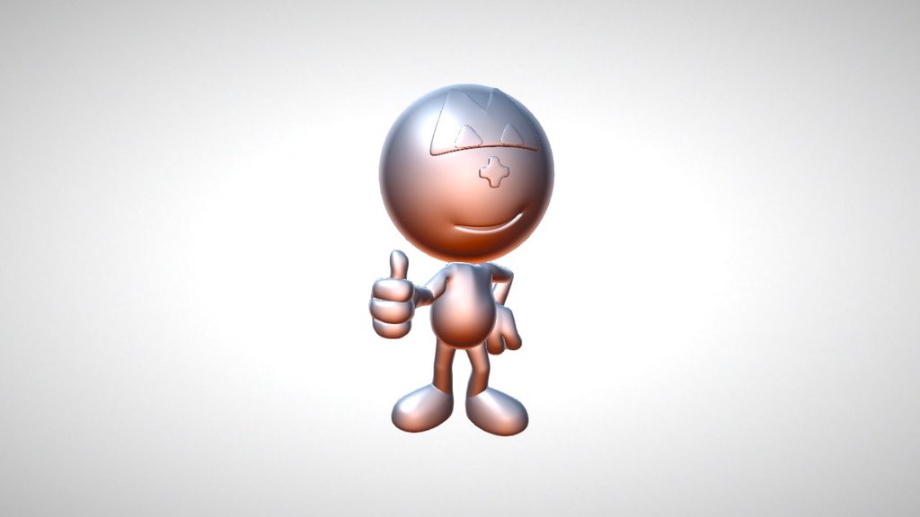 Mr. Plus - 3D model by Mascotte+ (@mascotteplus) [c73f1cb] - Sketchfab